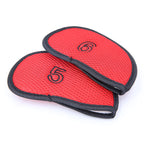 Golf Irons Club Head Covers, Golf 10Pcs Set Thick Pu Leather Waterproof Head Covers With Number Tag 3-9/A/P/S Fit Most Irons Clu