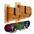 Bijun Skateboard Wall Mount, Snowboard Wall Mount, Horizontal Skateboards Display Rack, Longboard Skateboard Storage Hanger Stan