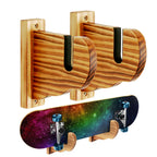 Bijun Skateboard Wall Mount, Snowboard Wall Mount, Horizontal Skateboards Display Rack, Longboard Skateboard Storage Hanger Stan