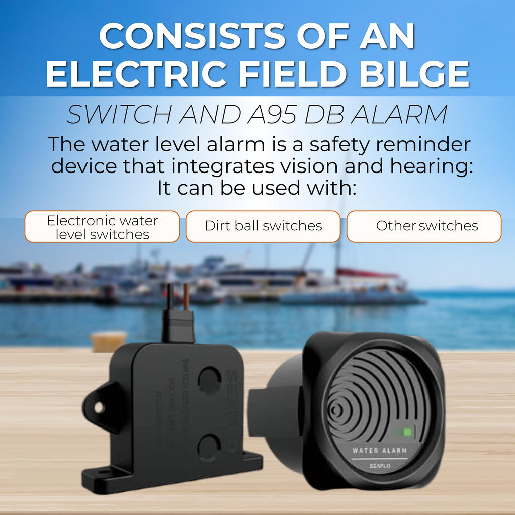 Seaflo 12V High Water Level Bilge Alarm System