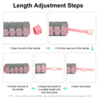 Aplugtek Jump Rope, Training Ropeless Skipping Rope For Fitness, Adjustable Weighted Cordless Jump Rope For Men Women Kids