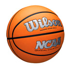 Wilson Ncaa Evo Nxt Official Indoor Game Basketball - Silver/Orange, Size 7-29.5''