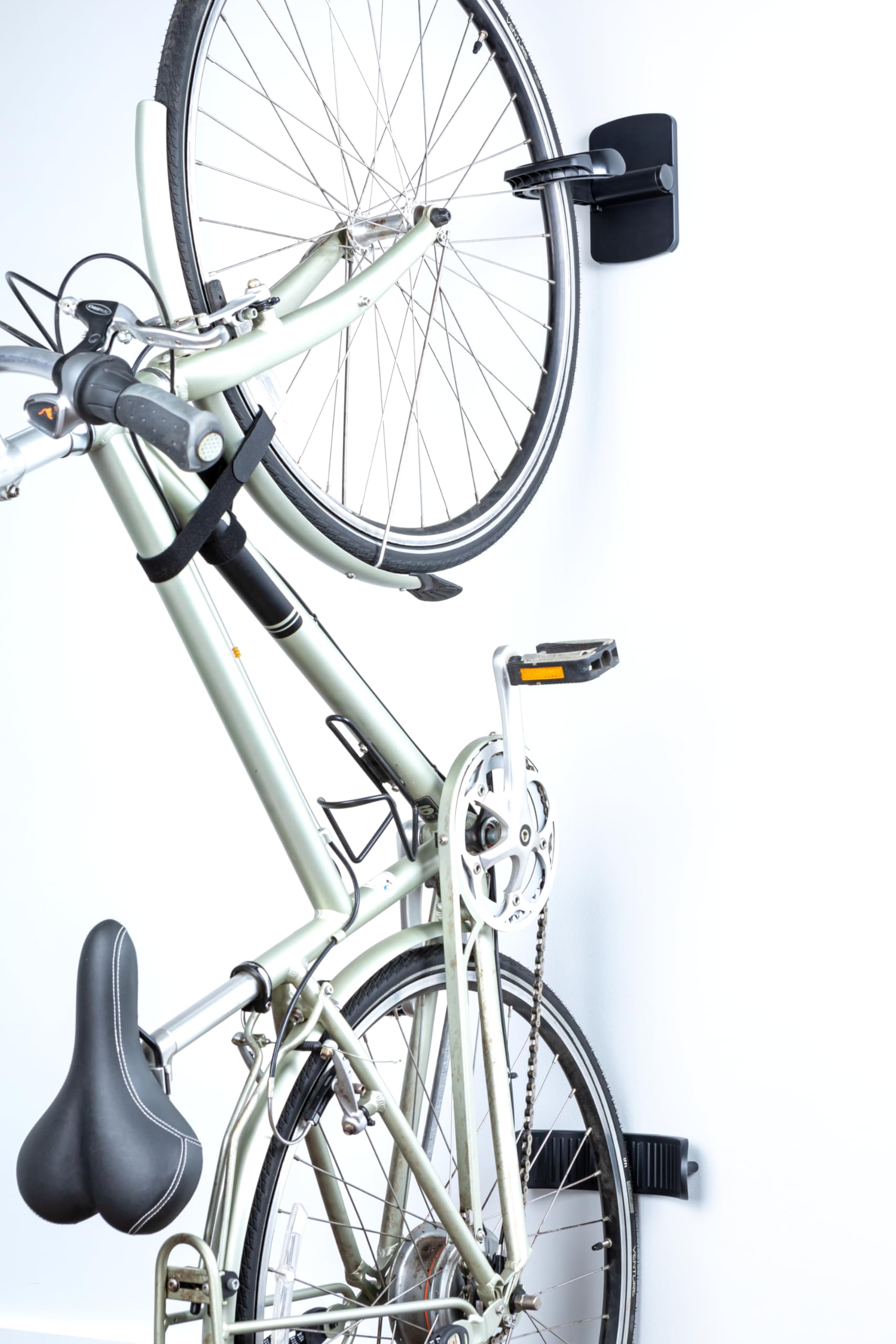 Duck Easymounts Bike Hanger - Heavy Duty Wall Mount Bicycle Rack For Garage Organization & Storage - No Tool Install - Up To 50