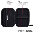 Usa Gear Golf Launch Monitor Case, Swing Caddie Hard Case With Scratch Resistant Interior, Water Resistant Exterior - Compatible