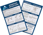 Colorado Boomerangs Eagle Wooden Boomerang - Made In The Usa Real Hand Crafted Wooden Boomerangs For 30 Years!