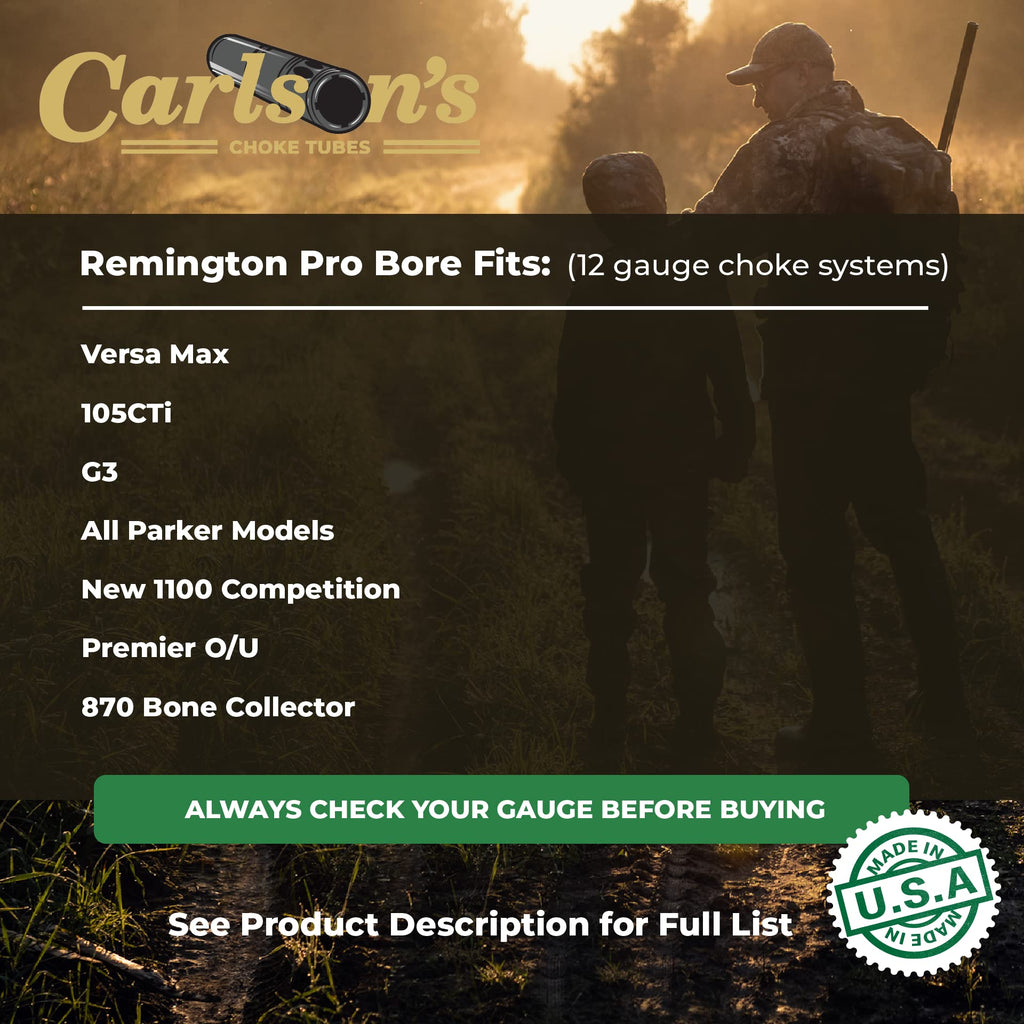 Carlson Bone Collect Remington Pro Bore 12Ga Ext Turkey .665