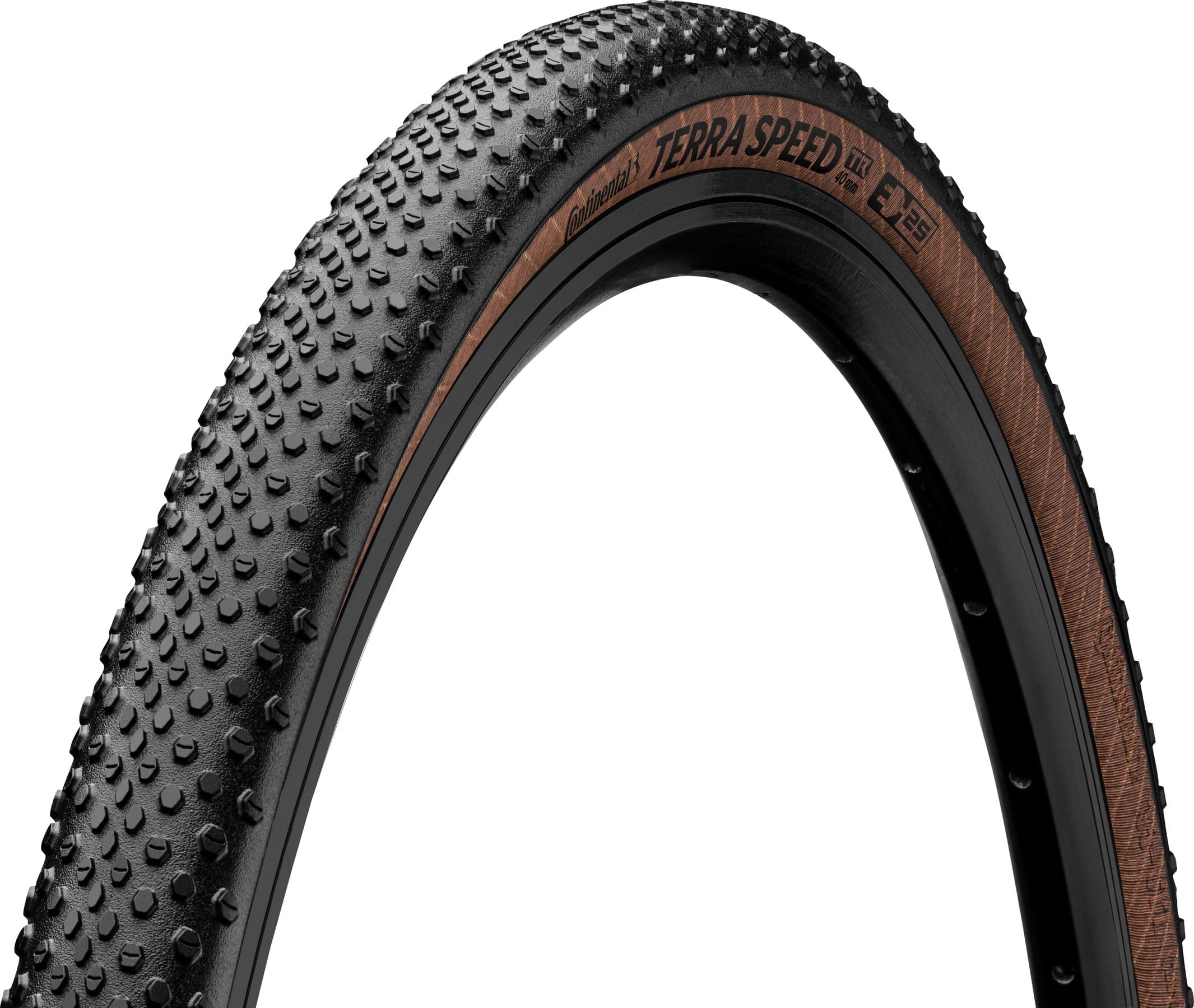 Continental Terra Speed - Black/Transparent - Tubeless Gravel Bike Tire | Engineered for Speed, Engineered for The Unknown - E25
