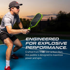 Selkirk Sport Slk Halo Power Xl Pickleball Paddle | Raw Carbon Fiber Pickleball Paddle With A Rev-Core Power Polymer Core | The