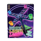 Endless Games Hook Line & Hydration Party Game - Fun Ring Toss Game for Adults | 13 Tower with Shot Glasses | Perfect for Partie