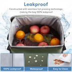 Lifewit Cooler Bag 30 Cans Collapsible And Insulated Large Lunch Bag Leakproof Soft Cooler Portable For Camping/Bbq/Family Outdo