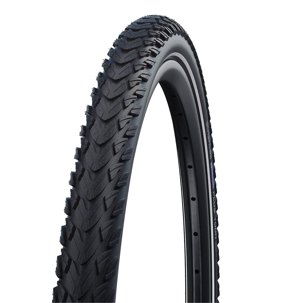Schwalbe Marathon Plus Hs 468 Smartguard Mtb Bicycle Tire - Wire Bead - 29 (Black-Reflex - 29 X 2.10)
