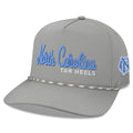 Legacy NCAA Officially Licensed Rope Hat, North Carolina Tar Heels, Lightweight Cap for Men & Women, Caddy Adjustable (Caddy), G