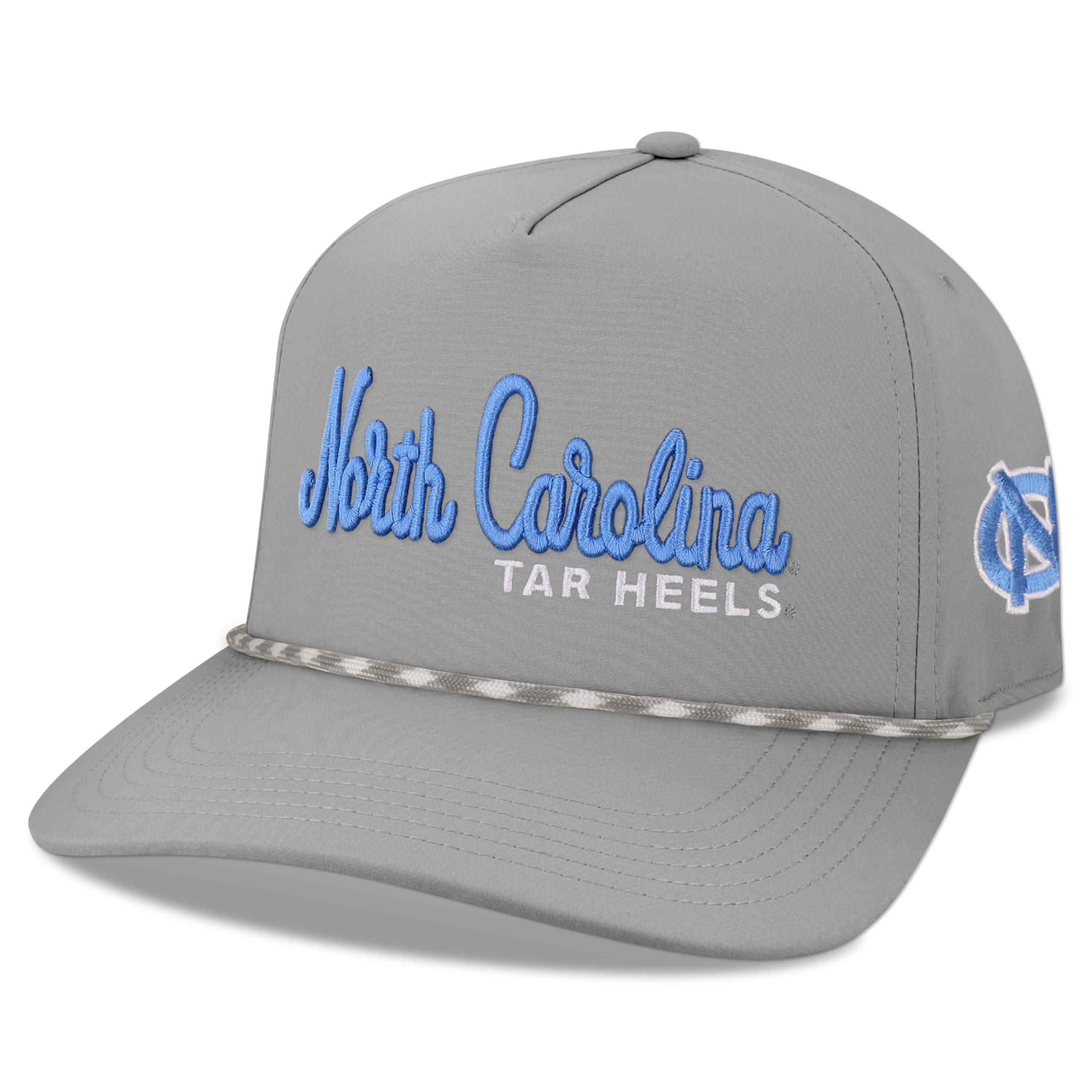 Legacy NCAA Officially Licensed Rope Hat, North Carolina Tar Heels, Lightweight Cap for Men & Women, Caddy Adjustable (Caddy), G