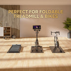 Foldable Treadmill Walking Pad Mat For Carpet Floors,67 X 30 6Mm Thick Treadmill Mat For Hardwood Floor,Indoor Exercise Stationa