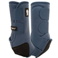 Classic Equine Legacy2 Support Boots, Front (Dark Denim, Small)
