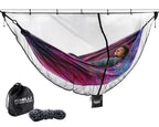 Foxelli Xl Hammock Net - 12Ft Net For Hammocks, Lightweight Portable Hammock Netting, Fast And Easy Set Up, Fits All Camping Ham