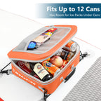 Morxplor Waterproof Pvc Paddleboard Cooler Deck Bag - 12 Can Soft Insulated Cooler For Paddleboarding, Camping, Kayaking