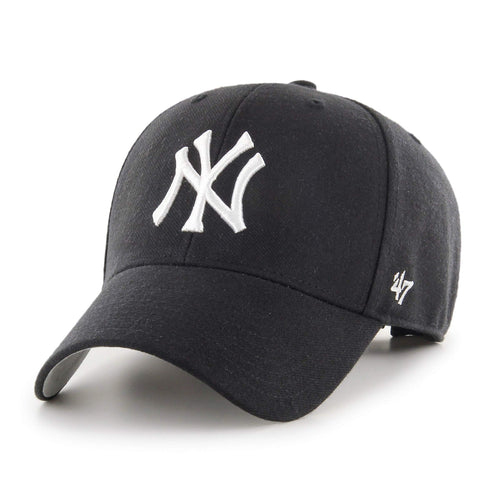 47 Brand Ny Mvp Cap B-Mvp17Wbv-Bk, Unisex, Hat, Black