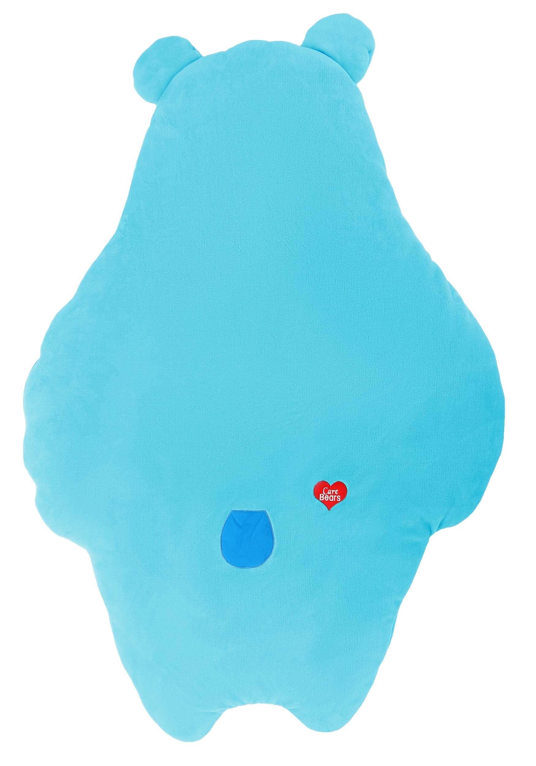 Kids Care Bears Bedtime Bear Sleeping Bag, Blue Care Bear Slumber Bag, Soft Cozy & Warm Nap Mat For Boys & Girls St