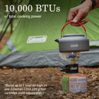 Coleman Classic 1-Burner Portable Backpacking Stove, Lightweight Camp Stove With Adjustable Burner, Perfectflow Pressure Control
