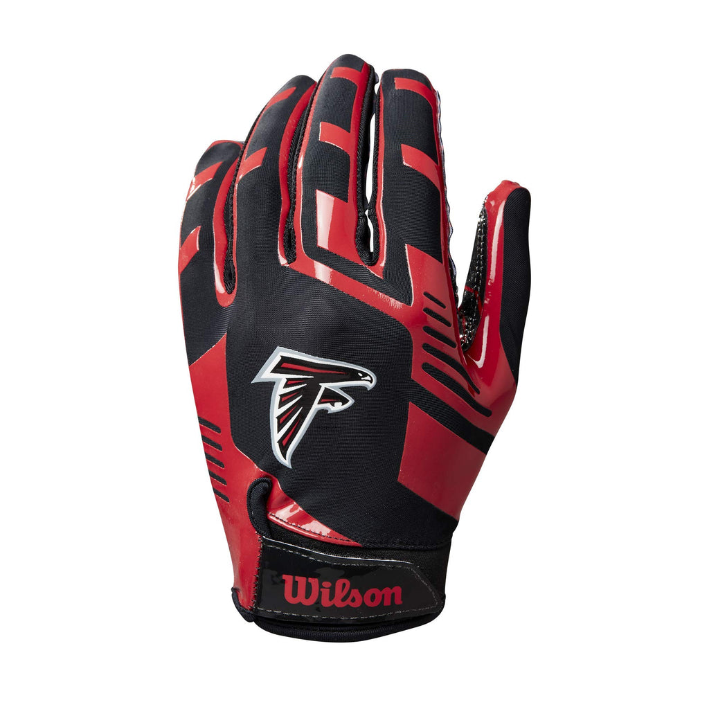 Wilson Nfl Stretch Fit Football Gloves - Youth, Atlanta Falcons
