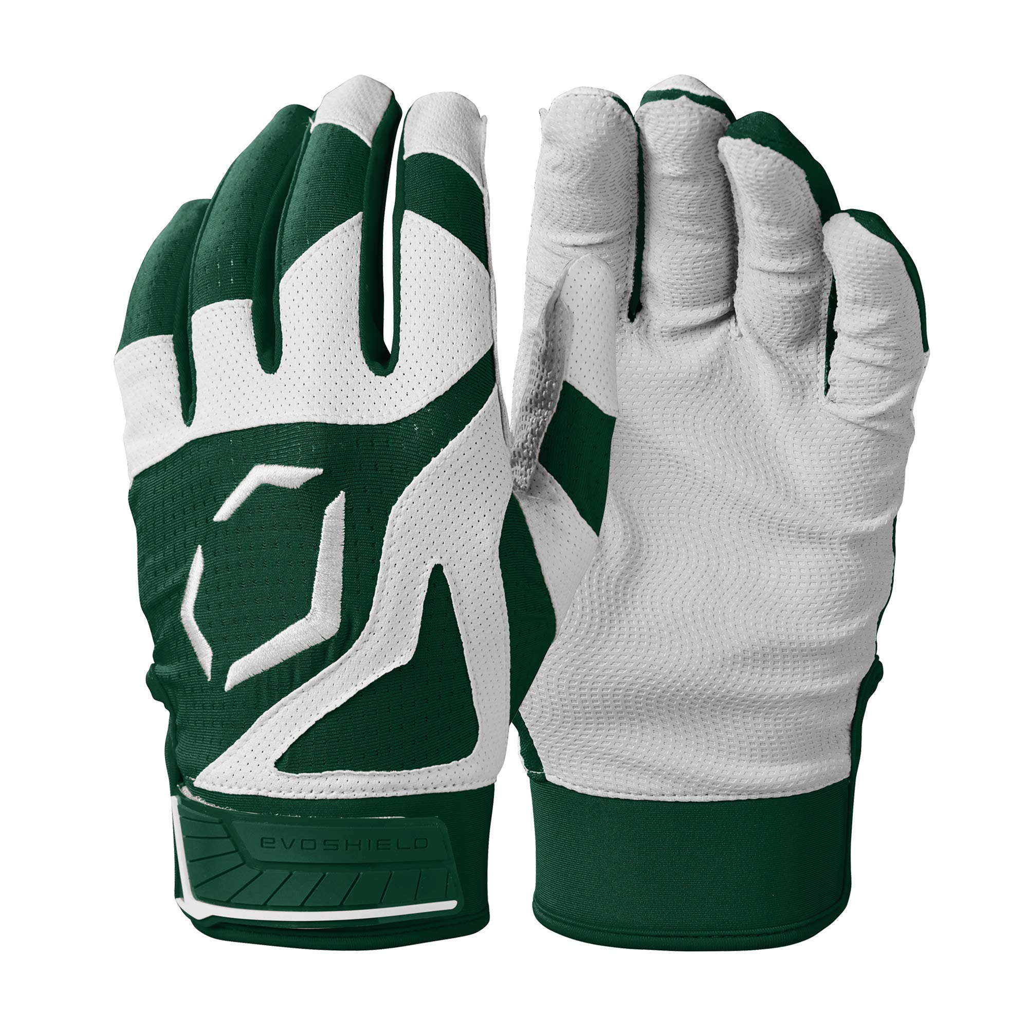 Evoshield Srz-1       Youth Batting Gloves - Dark Green, Youth Large