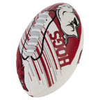 Franklin Sports Arkansas Razorbacks Foam Football - Youth Mini Football For Kids - 8.5'' Junior Soft Foam Ball - Spacelace Easy