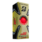Bridgestone Golf E12 2023 Contact Golf Balls, Red