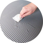 Fitvids All Purpose 1/2-Inch Extra Thick High Density Anti-Tear Exercise Yoga Mat With Carrying Strap, Gray