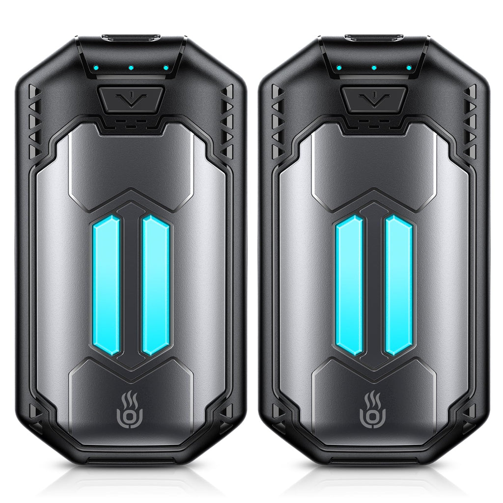 6000Mah Outjut Hand Warmers Rechargeable 2 Pack Electronic Hand Warmers Portable 20Hrs Usb Suitable Hunting Accessories Portable