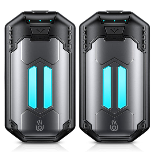 6000Mah Outjut Hand Warmers Rechargeable 2 Pack Electronic Hand Warmers Portable 20Hrs Usb Suitable Hunting Accessories Portable