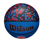 Wilson Nba Team Graffiti Basketball - Detroit Pistons, Size 7-29.5''