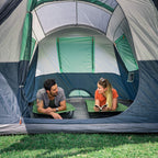 Ever Advanced Compact Camping Cot For Sleeping, Fishing, Outdoor Travel, Folding Portable Bed With Carrying Bag Supports Up To 2