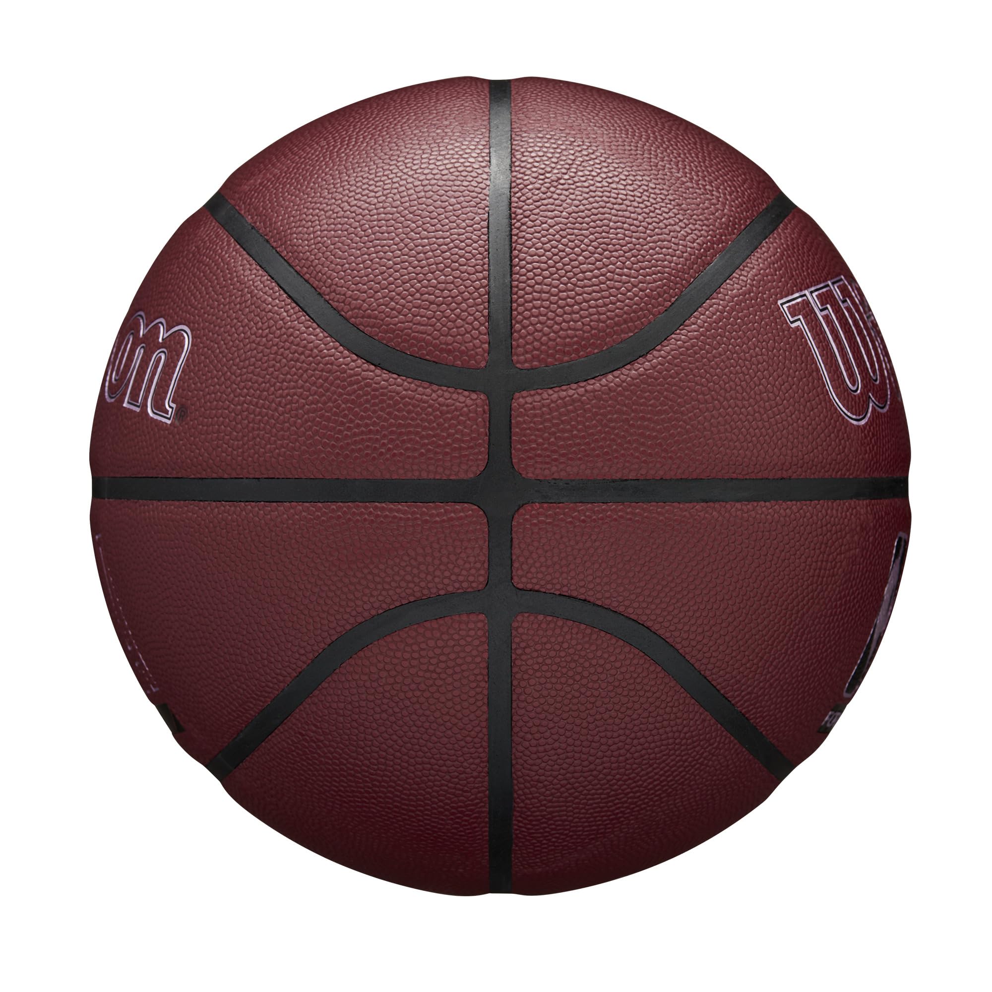 Wilson Nba Forge Plus Indoor/Outdoor Basketball - Maroon, Size 7-29.5''