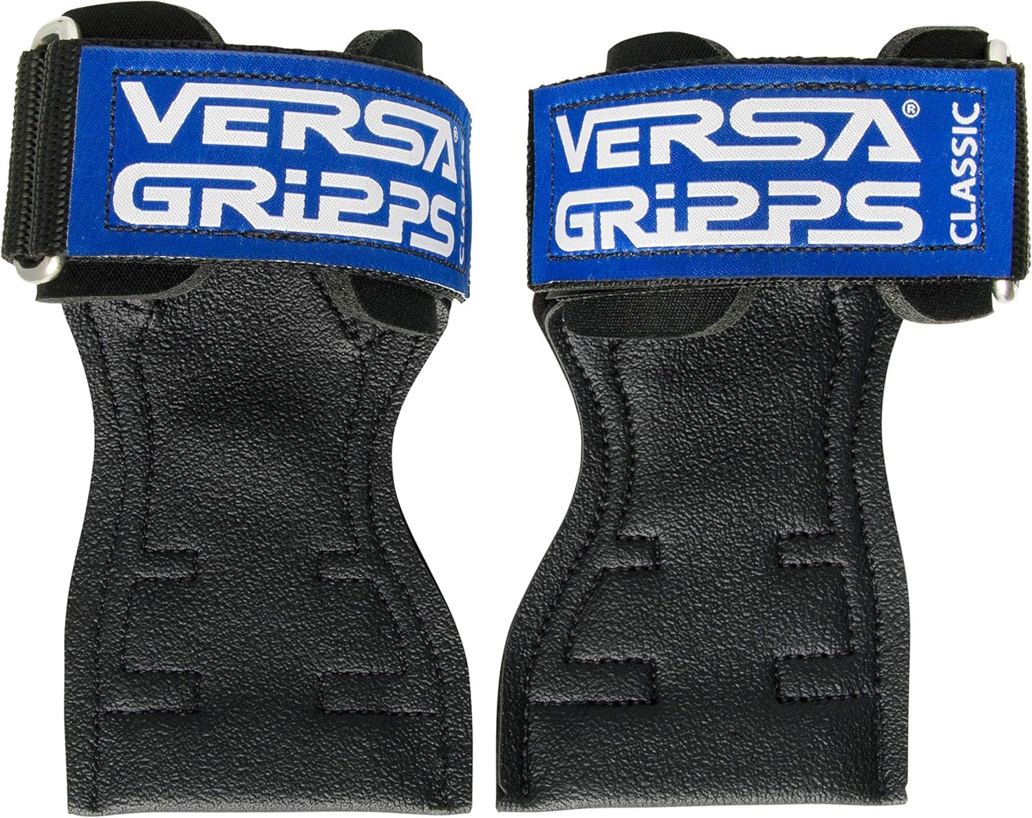 Versa Gripps Classic, Made in The USA, Wrist Straps for Weightlifting Alternative, The Best Training Accessory, Blue, XS
