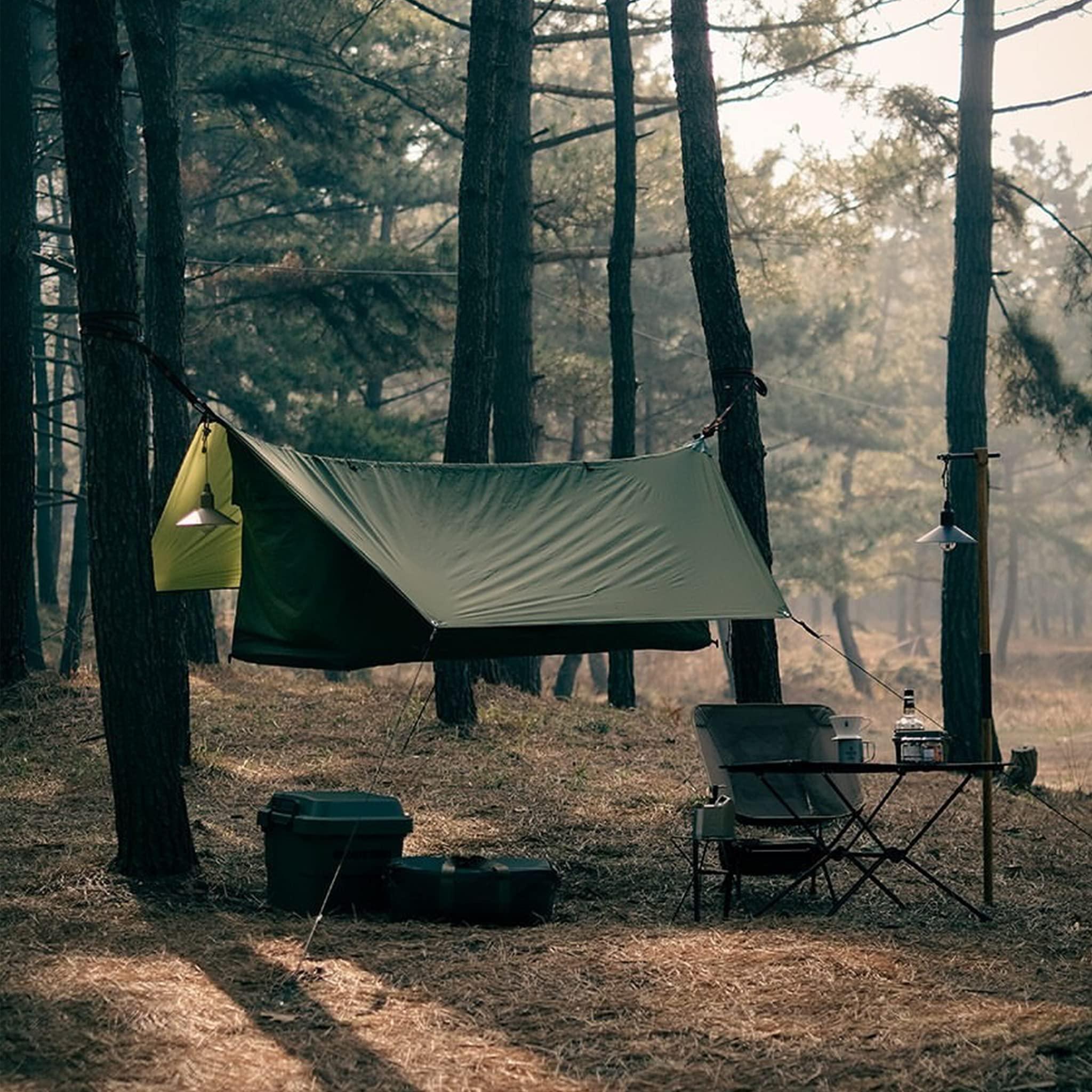 Haven Tent Standard Lay Flat Hammock Tent - Waterproof Tent & Nylon/Polyester Camping Hammock With Mosquito Net - Includes Insul