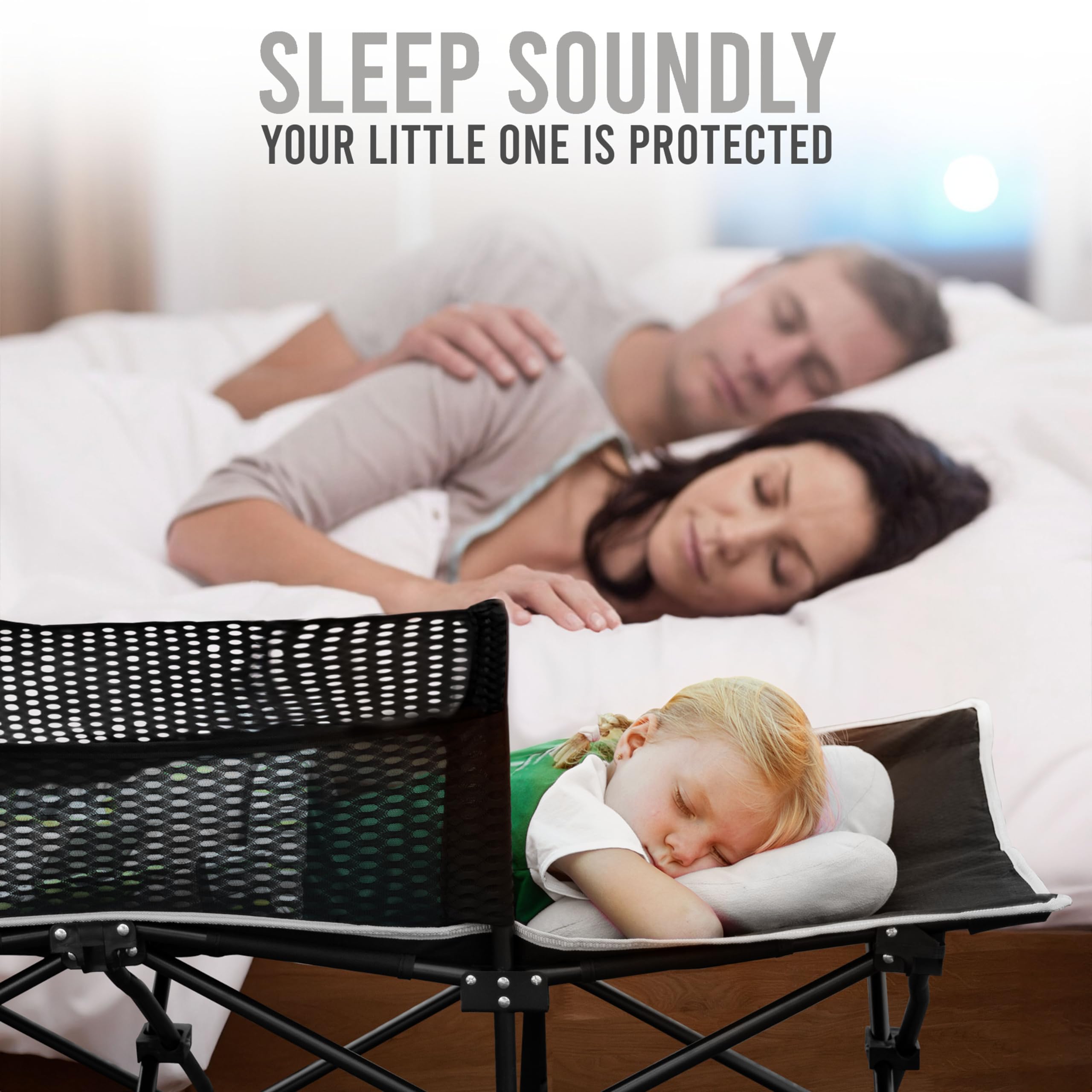 High Stream Gear Toddler Cot Bed: Kids Travel Camping And Portable Folding Cot, Great For Outdoors And Young Guests At Home. Com