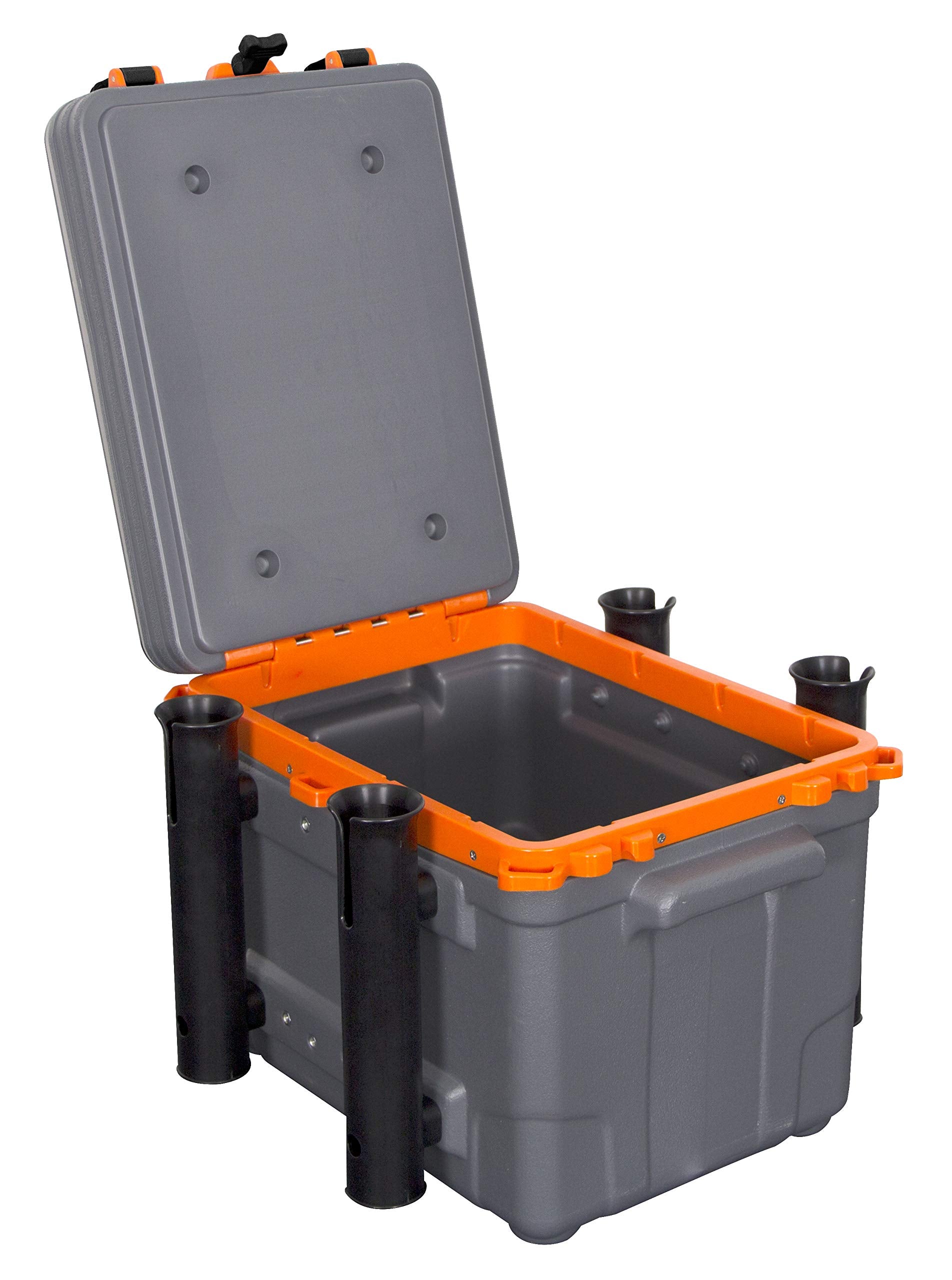Wilderness Systems Kayak Crate | 4 Rod Holders | Kayak Tackle Storage | Fits Most Kayaks, One Color