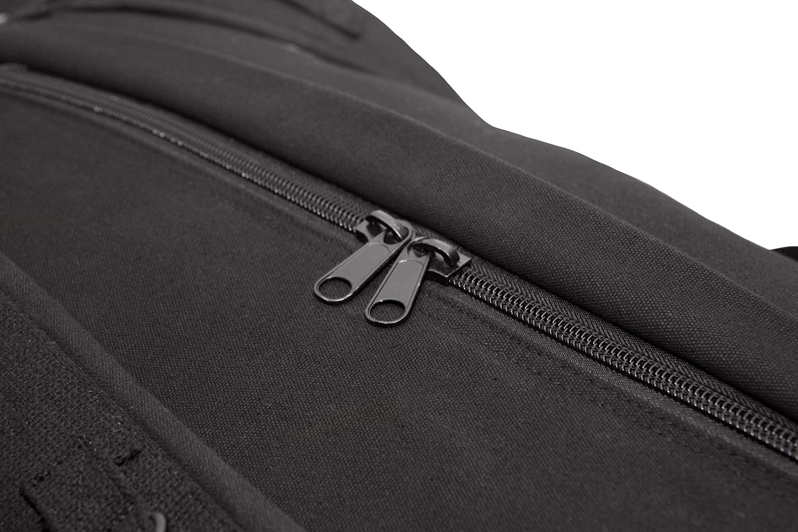 Texsport Tactical Travel Bag With Padded Shoulder Straps To Carry On Your Back , Black, 34'' X 15'' X 12''
