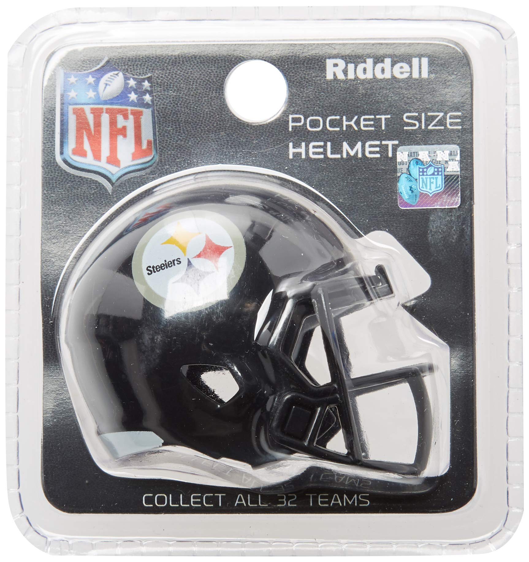Pittsburg Steelers Nfl Riddell Speed Pocket Pro Micro/Pocket-Size/Mini Football Helmet