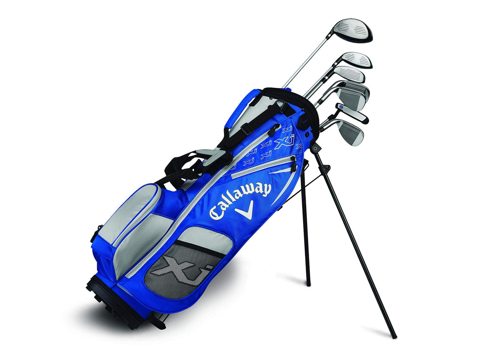 Callaway Golf Xj Junior Golf Set, Level 3, 7 Piece Set, Left Hand, White
