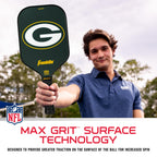 Franklin Sports Nfl Green Bay Packers Pickleball Paddle - Pickleball X - Polypropylene Core, Team Logo - Nfl Official Licensed P