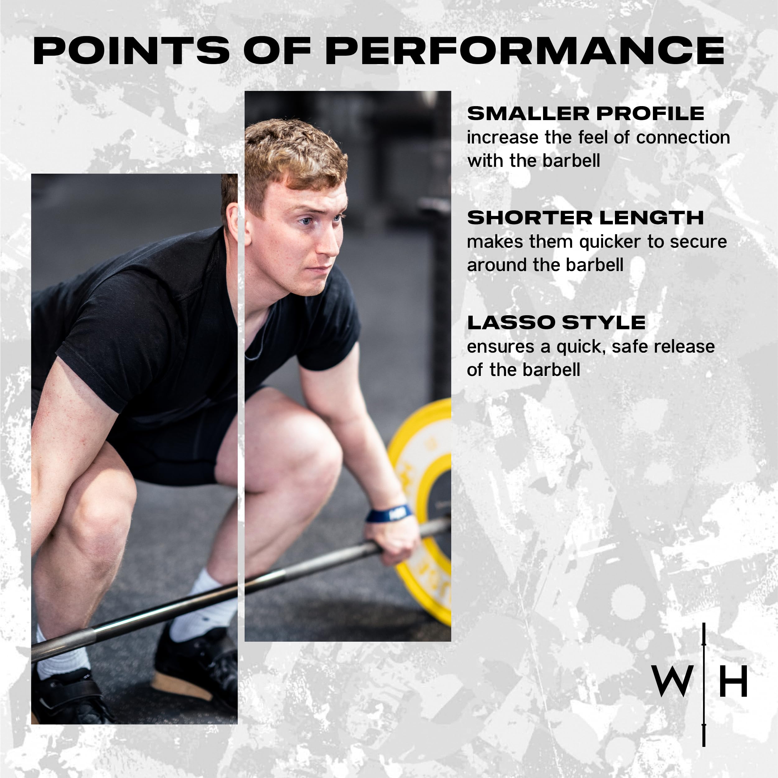 Weightlifting House Lifting Wrist Straps - Hand Wraps For Olympic Lifting, Snatch, Pulls, And Deadlift Straps - Grip Strength Tr