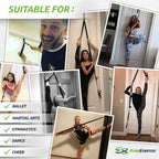 Everstretch Leg Stretcher Lite: Get Flexible With Over The Door Flexibility Trainer | Stretching Equipment For Ballet, Dance, Ma