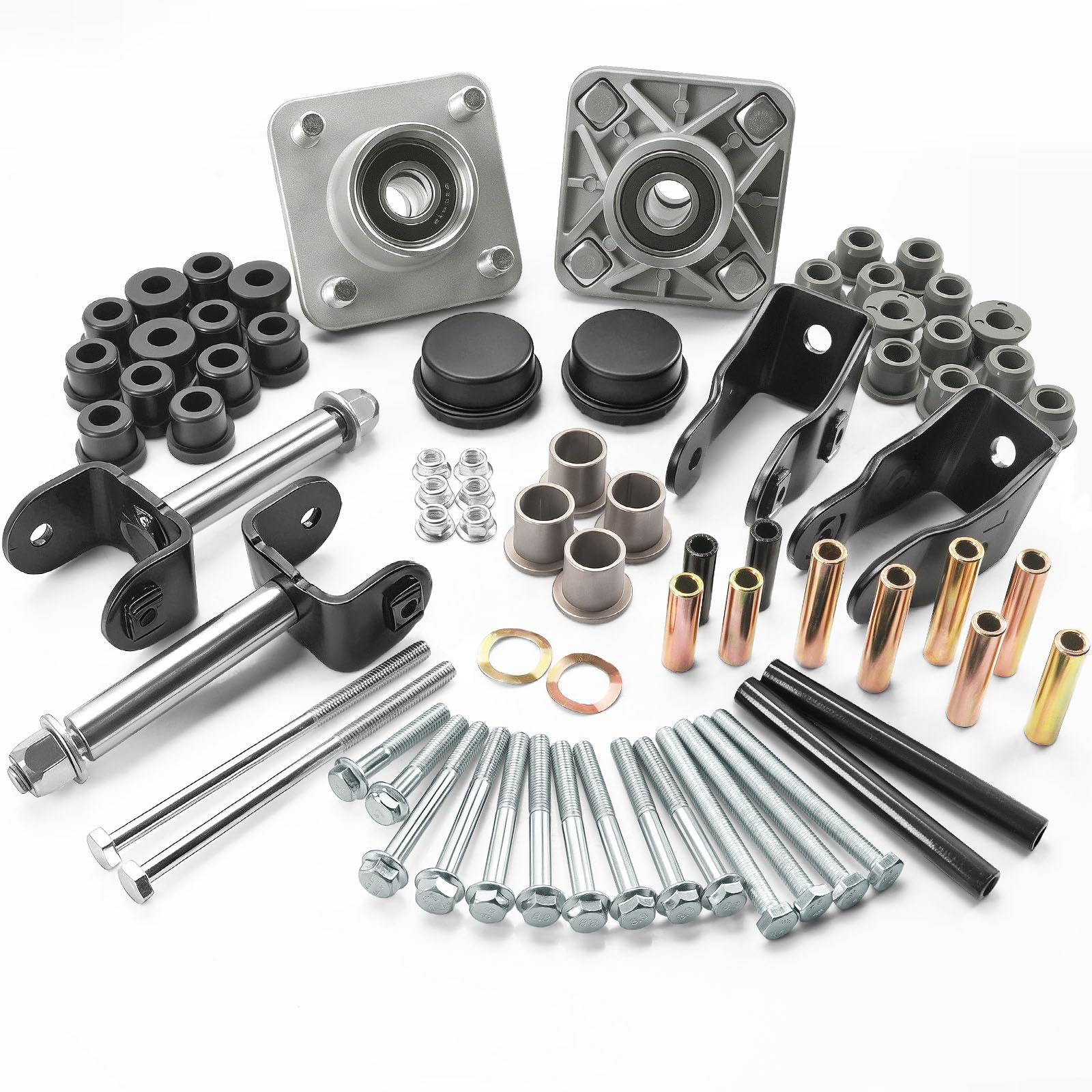 DRIVE UP Golf Cart Club Car Front Repair Bushing Kit for Club Car Precedent 2004-Up Gas and Electric Golf Carts