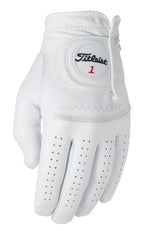 Titleist Perma Soft Golf Glove Mens Reg Lh Pearl, White(X Large, Worn On Left Hand)