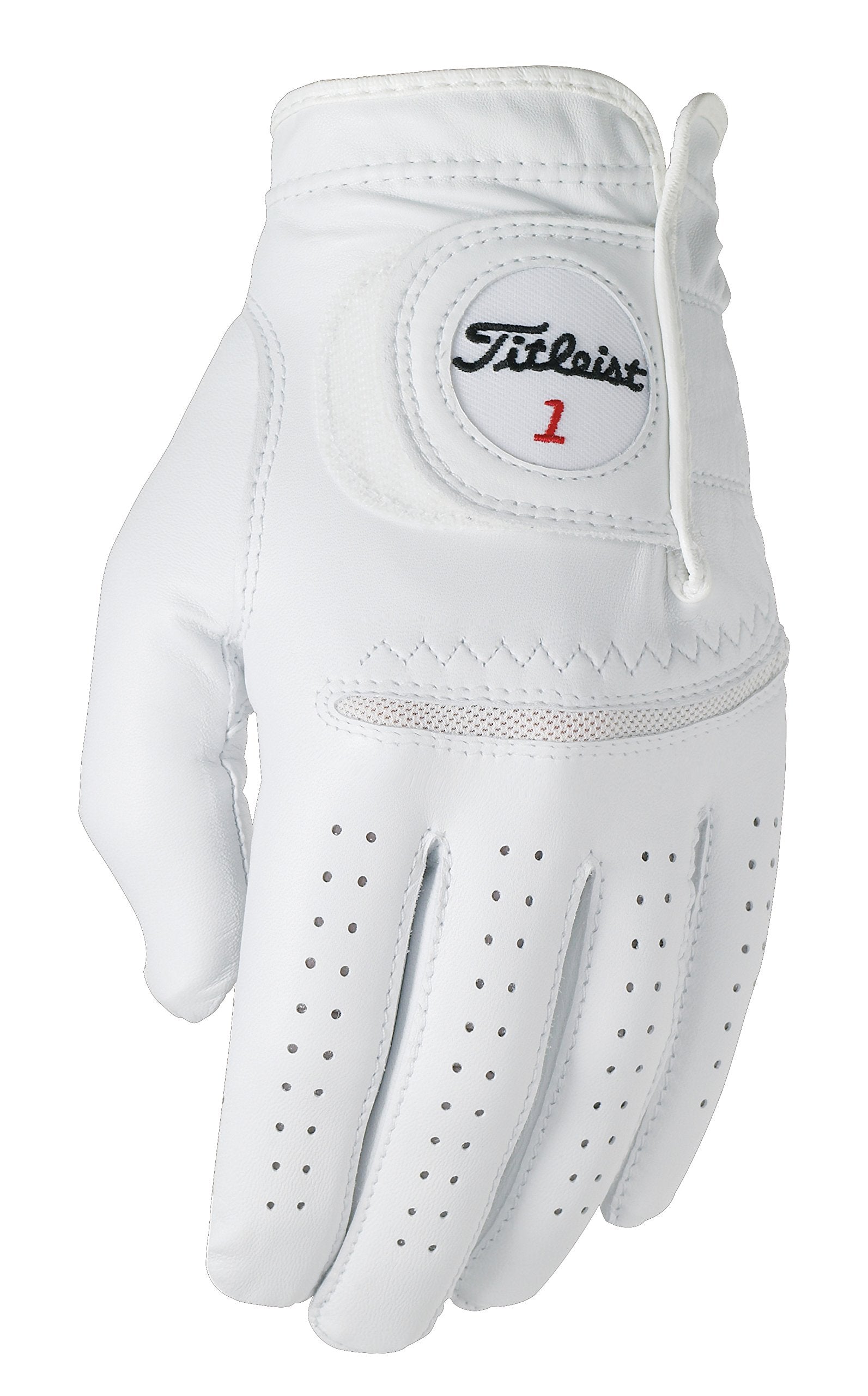 Titleist Perma Soft Golf Glove Mens Reg Lh Pearl, White(X Large, Worn On Left Hand)