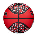 Wilson Nba Team Graffiti Basketball - Houston Rockets, Size 7-29.5''