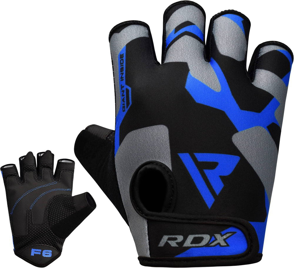 Rdx Weight Lifting Gloves Women Fitness Workout, Anti Slip Padded Palm Grip Protection, Elasticated Breathable, Powerlifting Gym