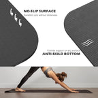Umineux Yoga Mat Extra Thick 1/3'' Non Slip Yoga Mats For Women With Alignment Marks Eco Friendly Tpe Fitness Exercise Mat With